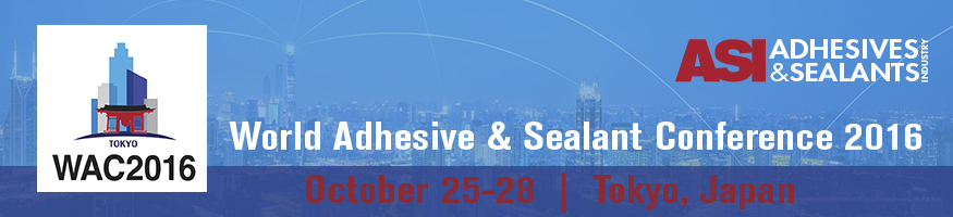 World Adhesive & Sealant Conference 2016