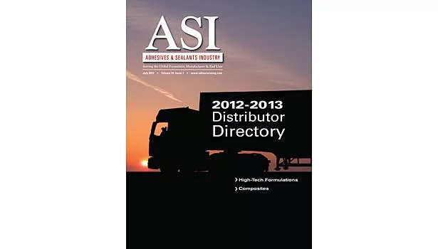 July 2012 Issue Cover Adhesive Sealant Industry