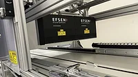 UV LED Curing System for Industrial Manufacturing Industrial UV LED curing system mounted on an automated production line.