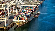 GI-2208205788-1170x658.jpg A fully loaded cargo ship docked at the Port of Houston on Galveston Bay, Texas