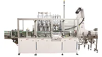 An in-line cartridge filler