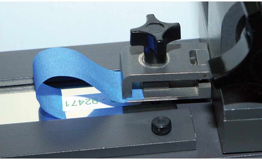 Peel Adhesion Testing of Small or Problem Labels 20091001