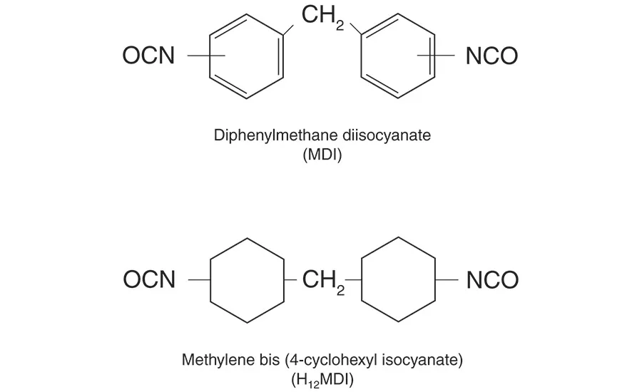 Reichold figure 3 isocyanate structures