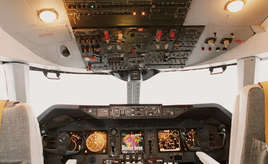 aircraft cockpit