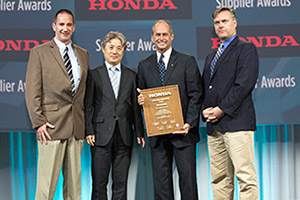 Sika Receives Award from Honda