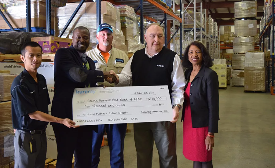 Kuraray-Donation-Hurricane