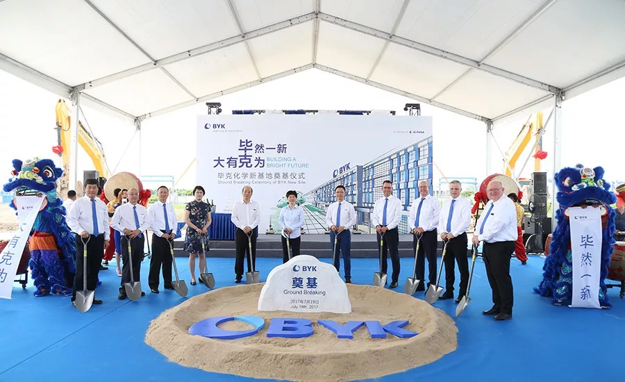 BYK-Holds-Groundbreaking-for-New-Shanghai-Site