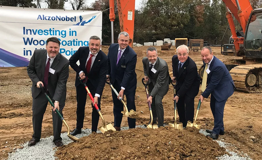 AkzoNobel wood coatings facility