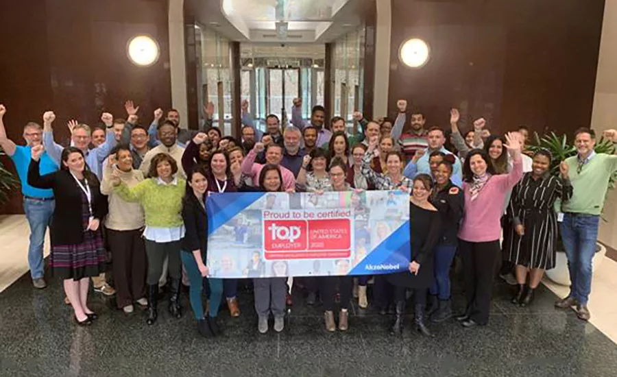 AkzoNobel Top Employer awards