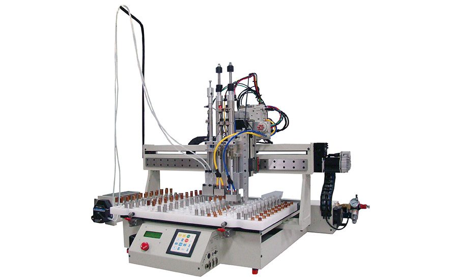 DISPENSE WORKS INC. Bottle Filling and Robotic Assembly Dispensing