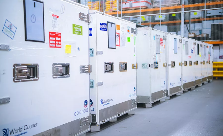 DELO and World Courier