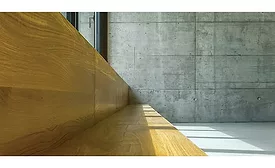 Photo of wood and concrete