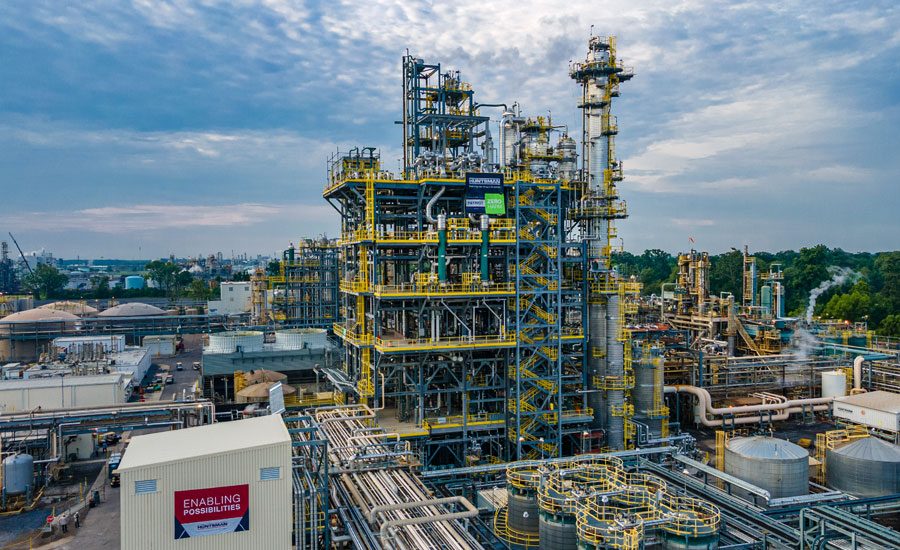 Huntsman Begins Commercial Operation of New Splitter at Polyurethanes