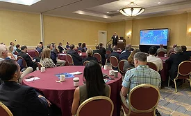 Photo of presentation at the ASC Executive Leadership Conference