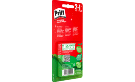 Image of Henke's new packaging of its Pritt glue stick