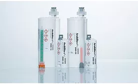 Photo of containers of Huntsman's Araldite 2080 structural adhesive