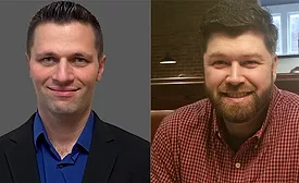 Photo of Stephen Antenucci and Lamar Green.