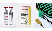 Image of the Schreiner Group products that received FINAT awards.