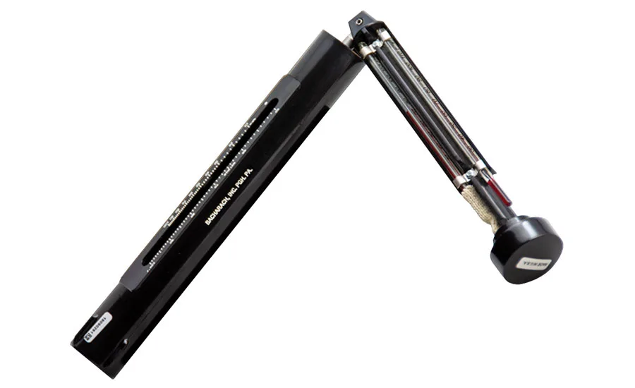 Sper Scientific Sling-Psychrometer Mit Rotem Flüssigkeitsthermometer – Für Schnelle Feuchtemessung (-5°C Bis 50°C)
