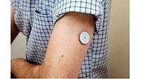 3M Medical Adhesive image of medical adhesive being used on a mans arm