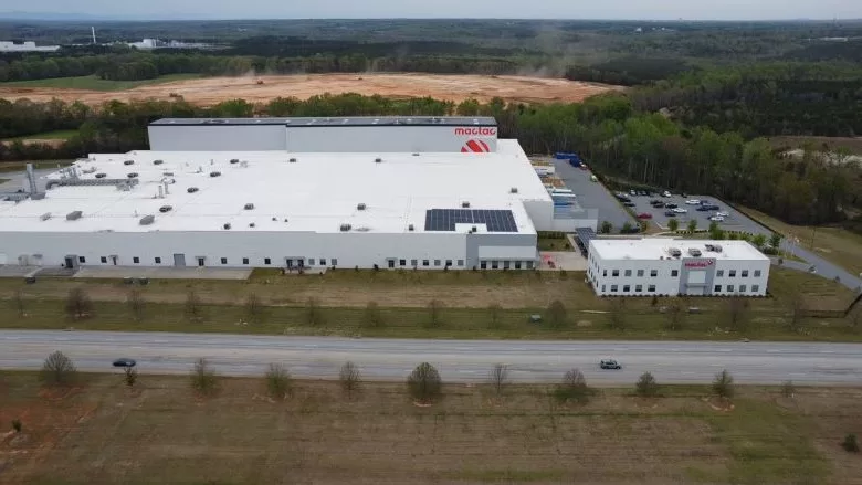 image of mactac spartanburg south carolina facility