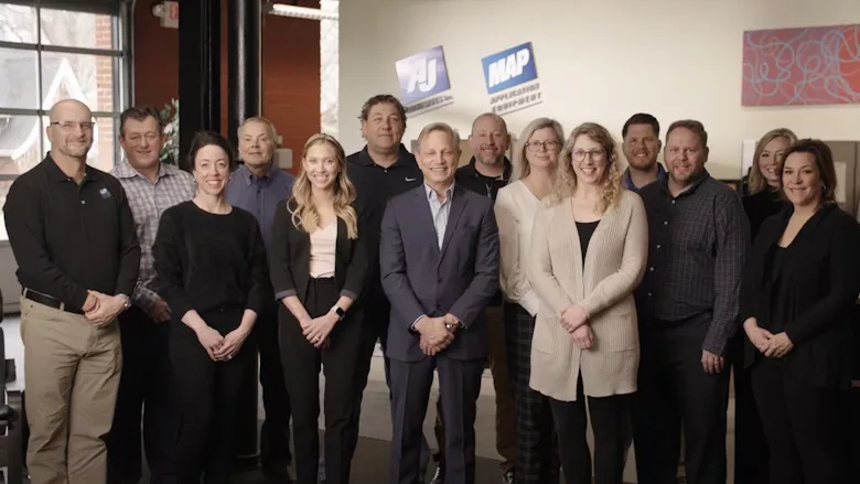 Photo of the AJ Adhesives Team