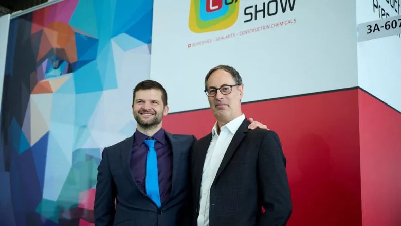 Photo of Christopher Dobbins and Jean-Yves Desrats