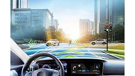 Image of advanced driver assistance systems that will be discussed at DELO's Virtual Conference