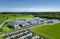 Overhead view of DELOs headquarters located in Windach, Bavaria, Germany. Courtesy-DELO.jpg