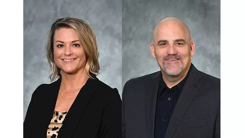 Stephanie Garrett and Patrick Russell