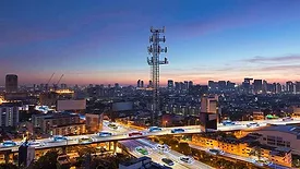 Image of cars on a highway
