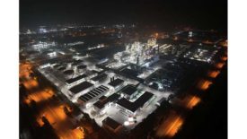 Image of Orion's New Carbon Black Plant in China.
