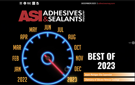 Adhesives & Sealants Industry december 2023 Cover