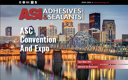 Adhesives & Sealants Industry april 2024 Cover