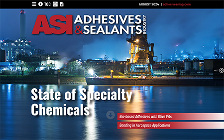 Adhesives & Sealants Industry august 2024 Cover