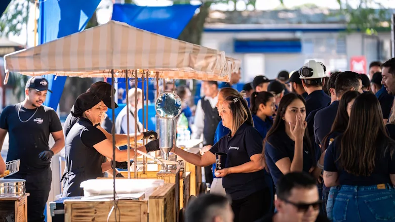 Beontag team members in Campo Mourao Brazil