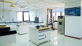 Photo of the lab at the Bodo Moller Adhesive Competence Center in Shanghai