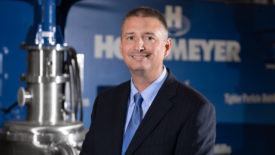 Picture of Danny Thomas, the new president and COO of Hockmeyer.