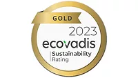 Picture of the Ecovadis gold medal