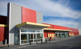 exterior of supermarket