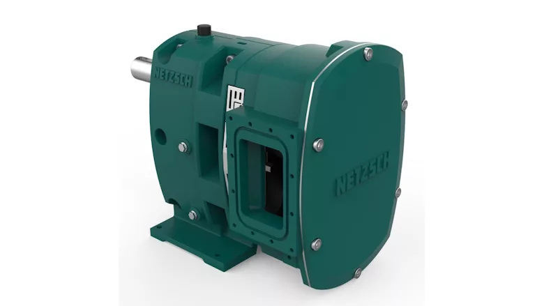 Photo of the NETZSCH TORNADO T1 Generation F Rotary Lobe Pump
