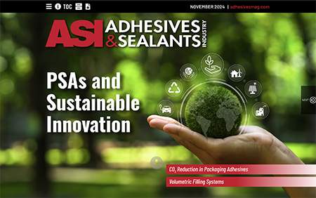 Adhesives & Sealants Industry november 2024 Cover