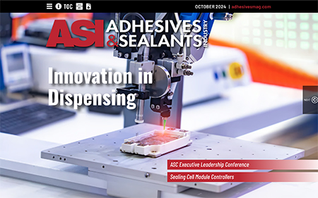 Adhesives & Sealants Industry october 2024 Cover