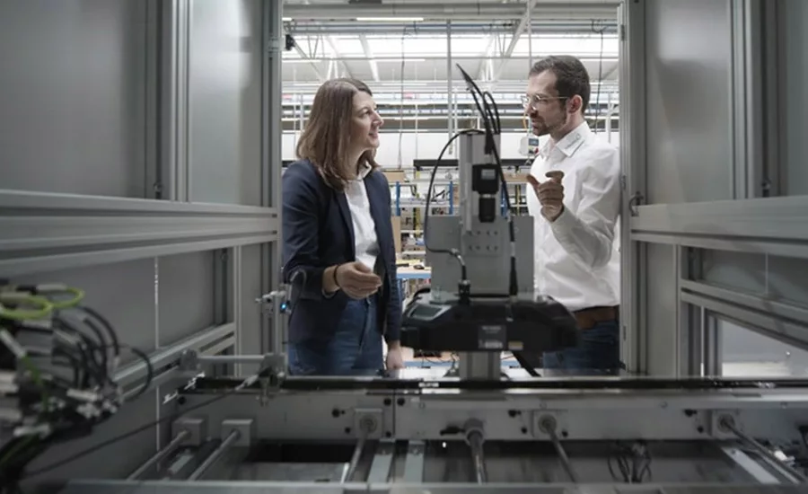  In the final step, all parts undergo an optical inspection to ensure the quality of the seals