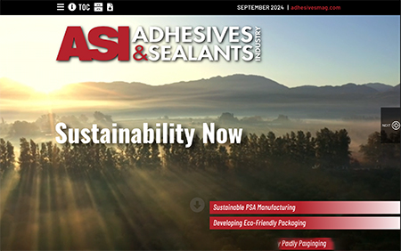 Adhesives & Sealants Industry september 2024 Cover