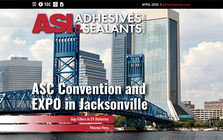 Adhesives & Sealants Industry april 2025 Cover