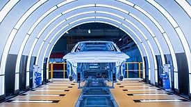 Picture of a car getting a pretreatment coating