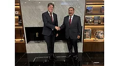 Picture of two men shaking hands