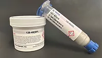 Picture of a tub and a tube of an epoxy