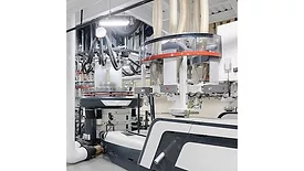 Picture of a machine making barrier films